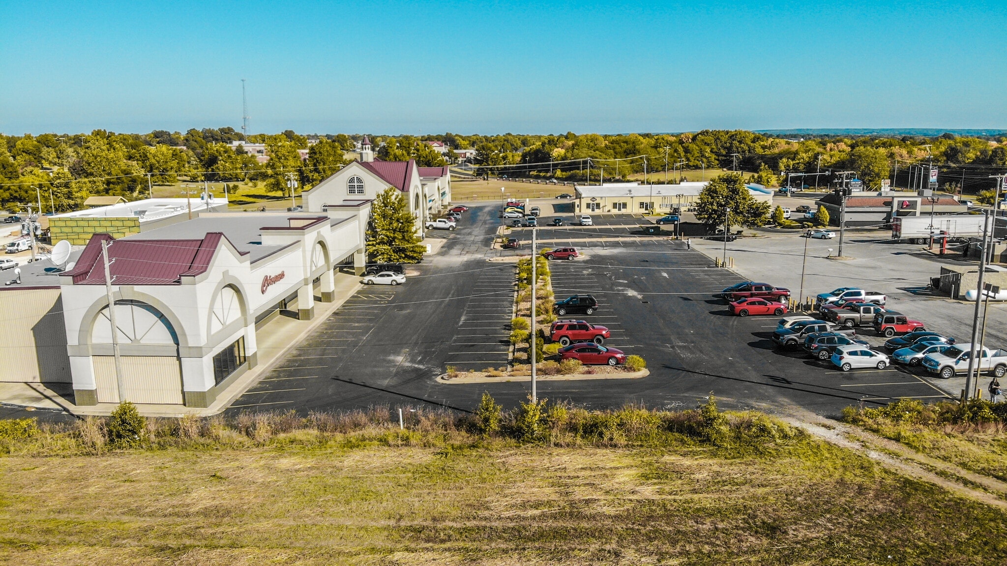 Bolivar Shopping Center Aerial